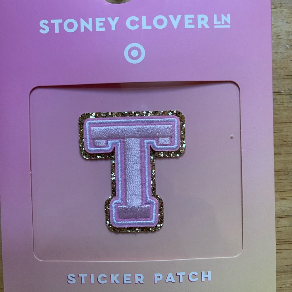 Stoney Clover Lane x Target T Varsity Sticker Patch